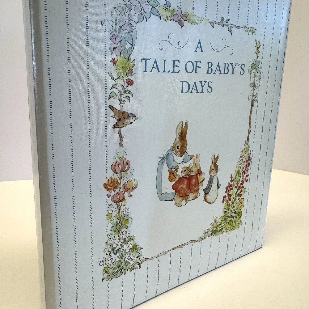 Beatrix Potter A Tale of Baby's Days Memory Book Peter Rabbit Vintage‎ 1994